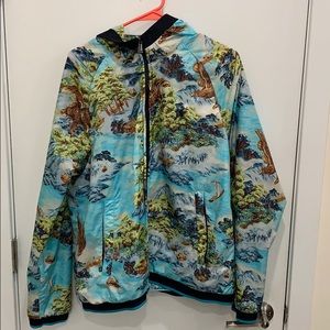 Used Ralph Lauren tropical windbreaker